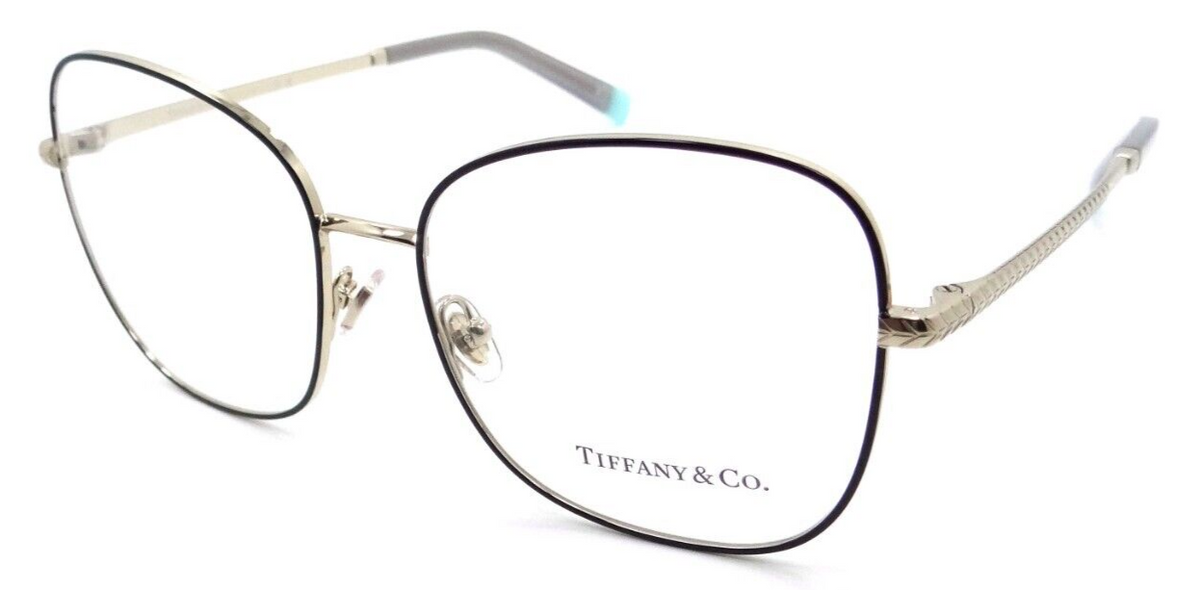 Tiffany &amp; Co Eyeglasses Frames TF 1146 6164 52-16-140 Black on Pale Gold Italy-8056597600392-classypw.com-1