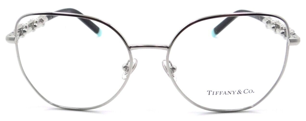 Tiffany & Co Eyeglasses Frames TF 1147 6001 55-17-140 Silver Made in Italy-8056597750684-classypw.com-1
