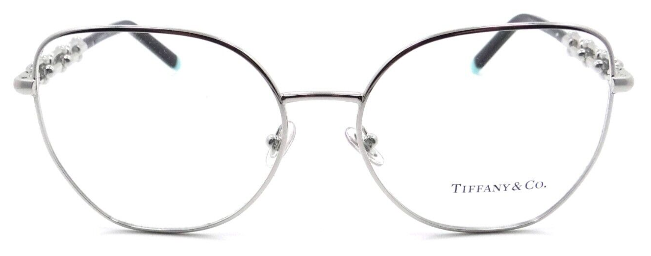 Tiffany & Co Eyeglasses Frames TF 1147 6001 57-17-145 Silver Made in Italy-8056597750677-classypw.com-2