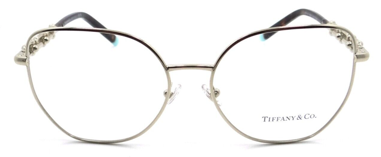 Tiffany & Co Eyeglasses Frames TF 1147 6021 57-17-145 Pale Gold Made in Italy-8056597750691-classypw.com-2