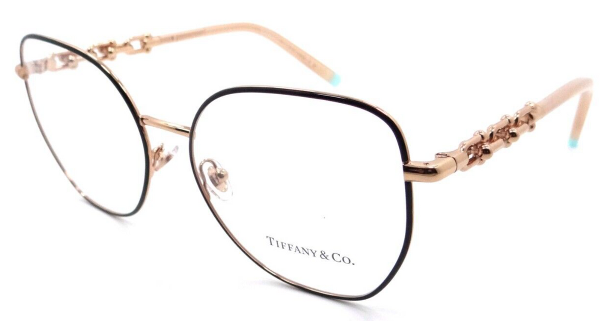 Tiffany &amp; Co Eyeglasses Frames TF 1147 6162 57-17-145 Black on Rubedo Italy-8056597750714-classypw.com-1