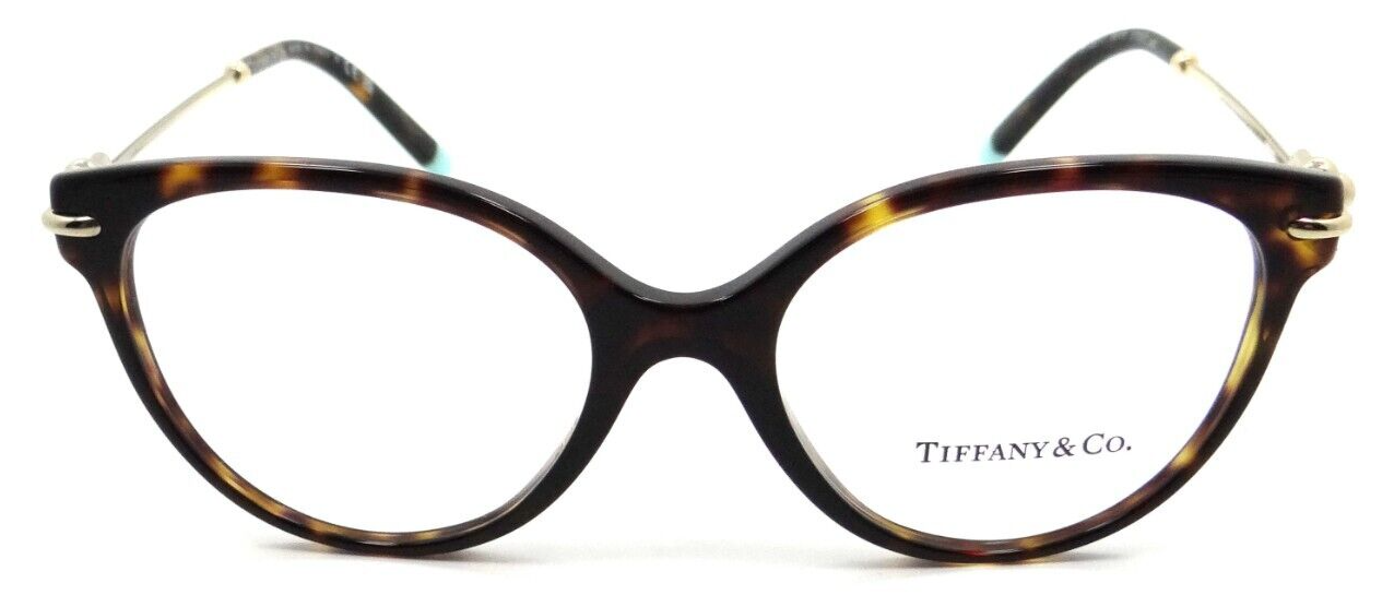 Tiffany & Co Eyeglasses Frames TF 2217 8015 51-17-140 Havana Made in Italy