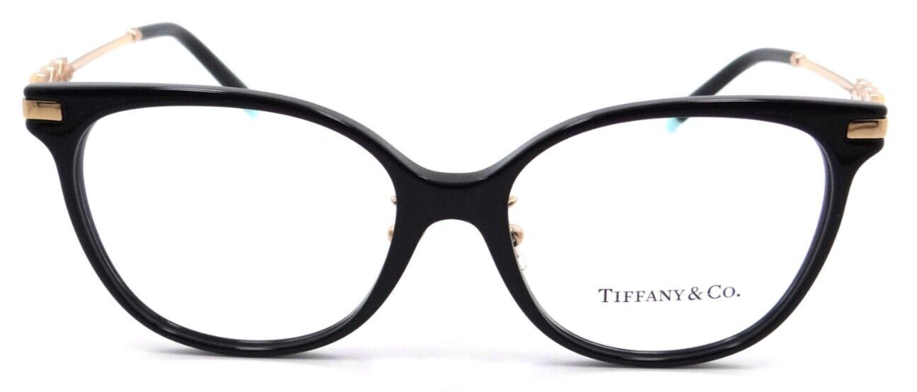 Tiffany & Co Eyeglasses Frames TF 2220BF 8001 52-16-140 Black / Rubedo Italy-8056597603089-classypw.com-2