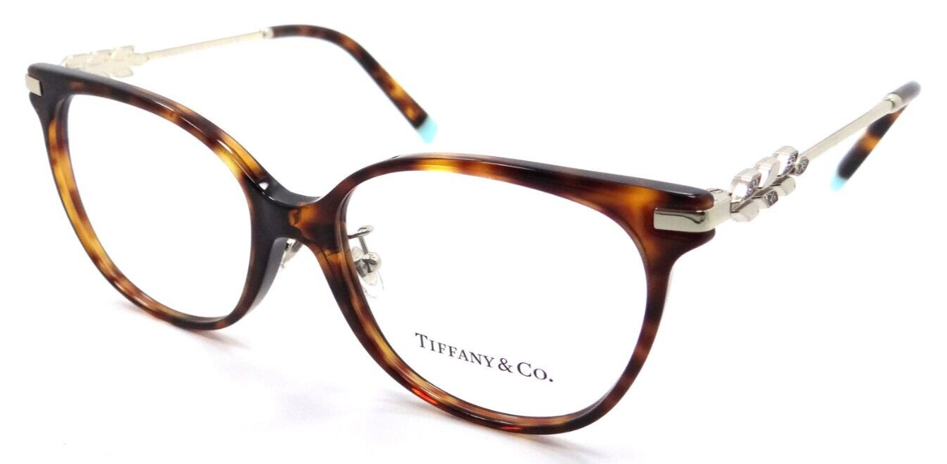 Tiffany & Co Eyeglasses Frames TF 2220BF 8002 52-16-140 Havana Made in Italy-8056597603096-classypw.com-1