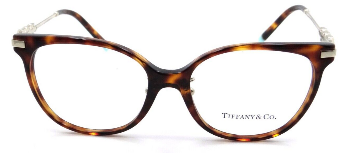Tiffany &amp; Co Eyeglasses Frames TF 2220BF 8002 52-16-140 Havana Made in Italy-8056597603096-classypw.com-2