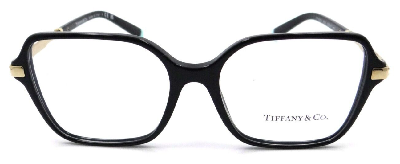 Tiffany & Co Eyeglasses Frames TF 2222 8001 52-16-145 Black Made in Italy