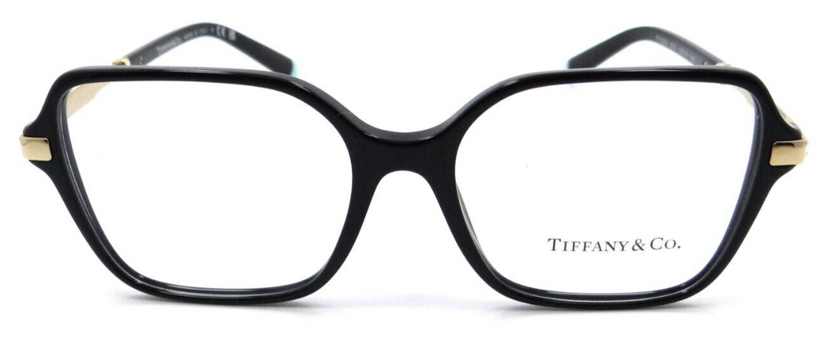 Tiffany &amp; Co Eyeglasses Frames TF 2222 8001 52-16-145 Black Made in Italy-8056597600019-classypw.com-2