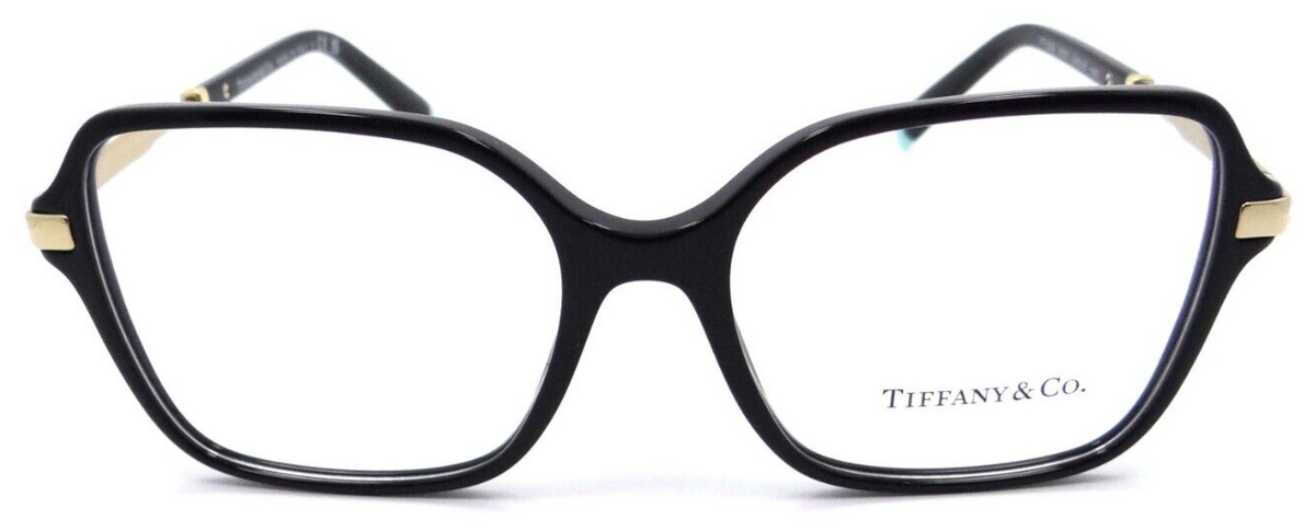 Tiffany &amp; Co Eyeglasses Frames TF 2222 8001 54-16-145 Black Made in Italy