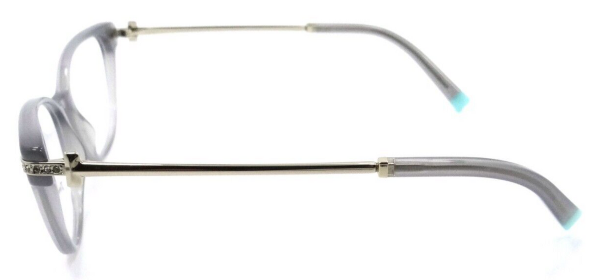 Tiffany &amp; Co Eyeglasses Frames TF 2223B 8257 52-16-140 Opal Grey Made in Italy-8056597667111-classypw.com-3