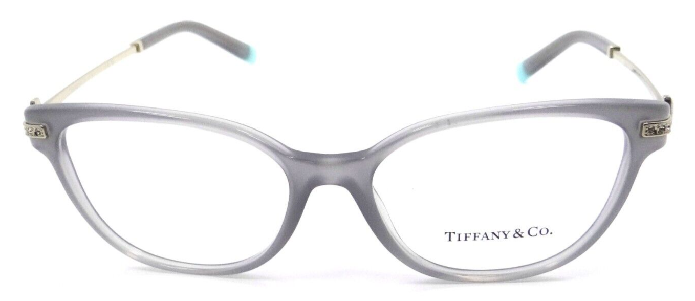 Tiffany & Co Eyeglasses Frames TF 2223B 8257 54-16-140 Opal Grey Made in Italy