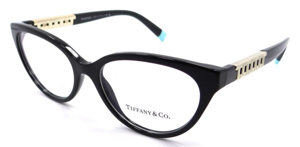 Tiffany &amp; Co Eyeglasses Frames TF 2226 8001 52-16-140 Black Made in Italy-8056597750738-classypw.com-1