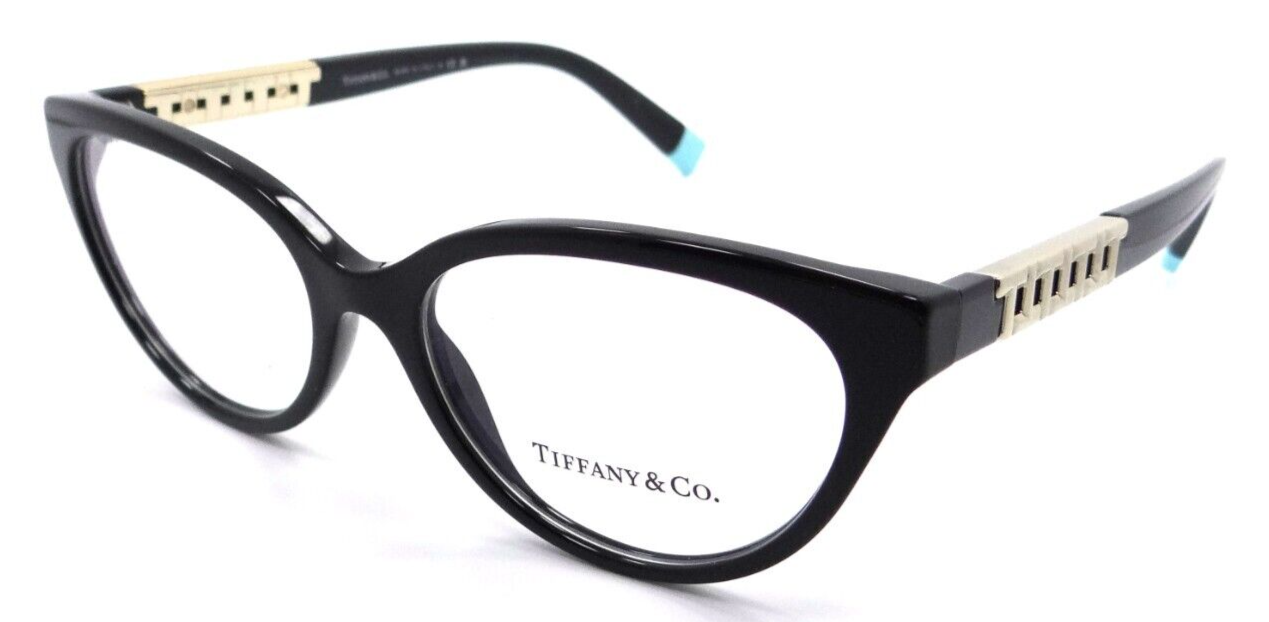 Tiffany & Co Eyeglasses Frames TF 2226 8001 52-16-140 Black Made in Italy-8056597750738-classypw.com-1
