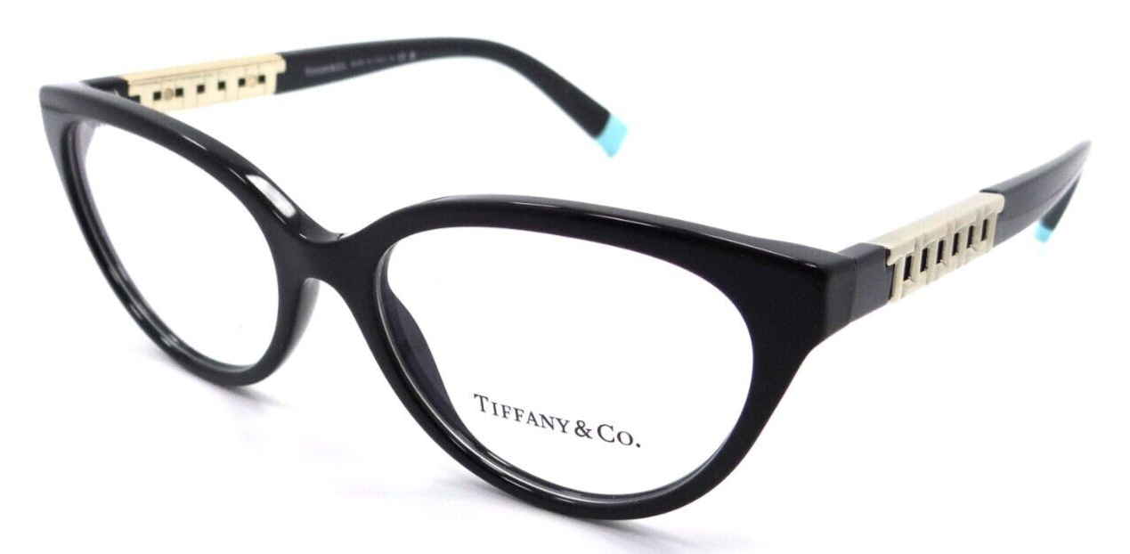 Tiffany & Co Eyeglasses Frames TF 2226 8001 52-16-140 Black Made in Italy-8056597750738-classypw.com-3