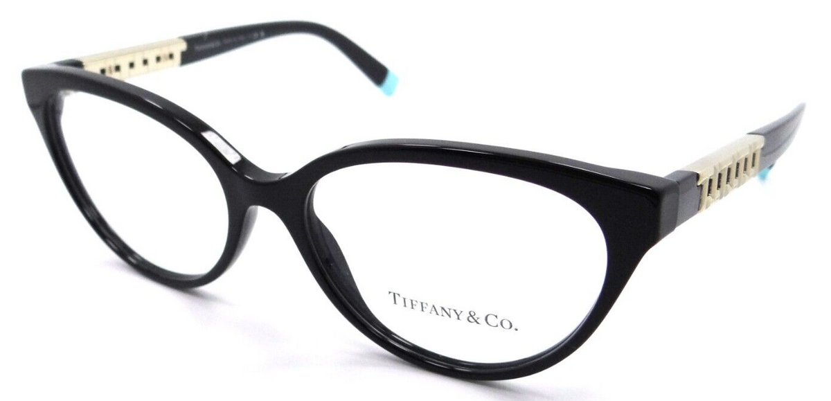 Tiffany &amp; Co Eyeglasses Frames TF 2226 8001 54-16-140 Black Made in Italy-8056597750745-classypw.com-1