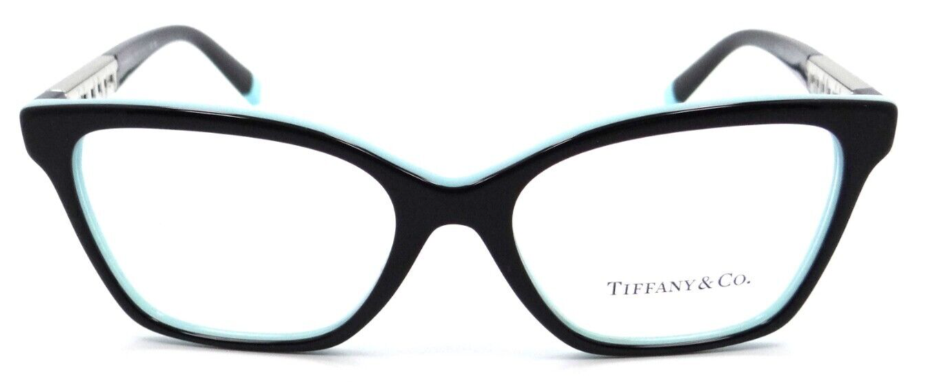Tiffany & Co Eyeglasses Frames TF 2228 8055 52-16-140 Black on Blue Italy-8056597750981-classypw.com-1