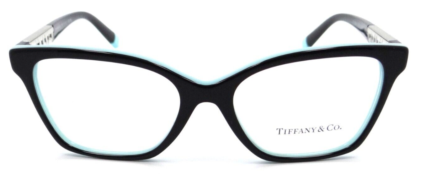 Tiffany & Co Eyeglasses Frames TF 2228 8055 52-16-140 Black on Blue Italy-8056597750981-classypw.com-2