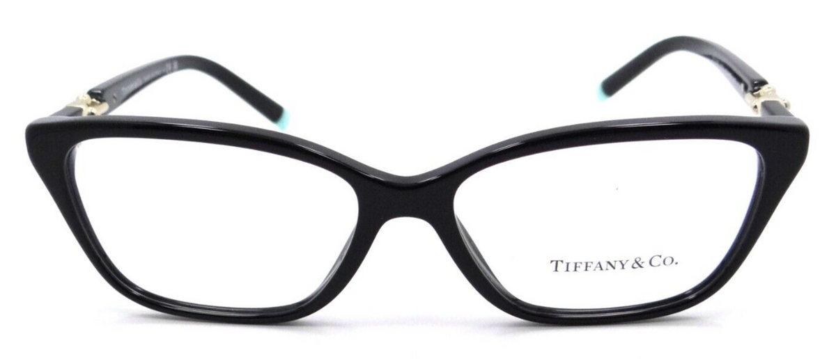 Tiffany &amp; Co Eyeglasses Frames TF 2229 8001 55-15-140 Black Made in Italy-8056597751070-classypw.com-2