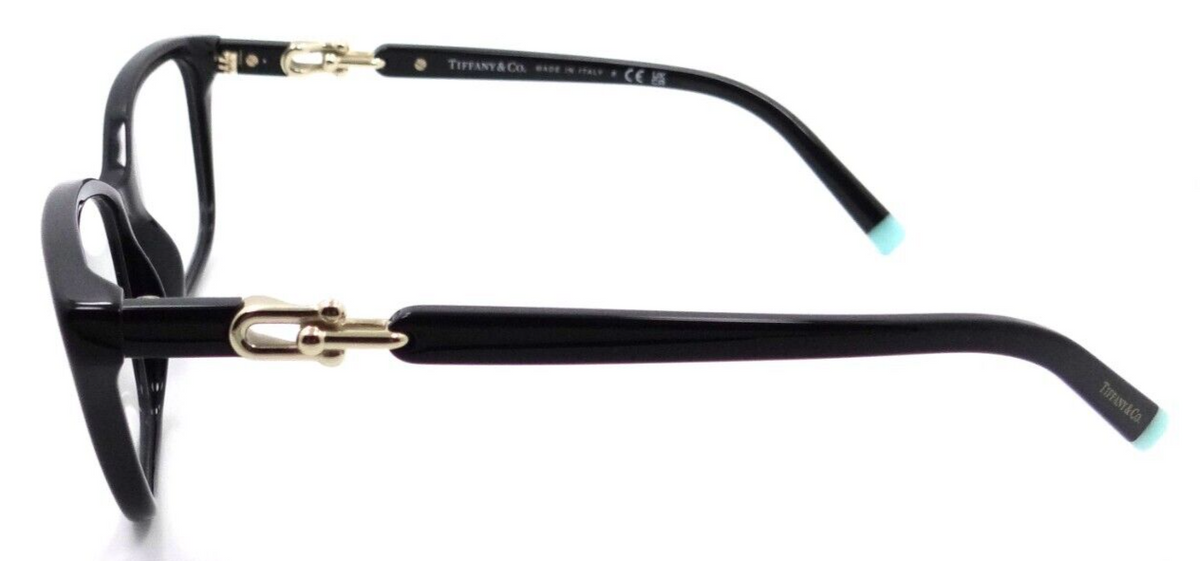 Tiffany &amp; Co Eyeglasses Frames TF 2229 8001 55-15-140 Black Made in Italy-8056597751070-classypw.com-3
