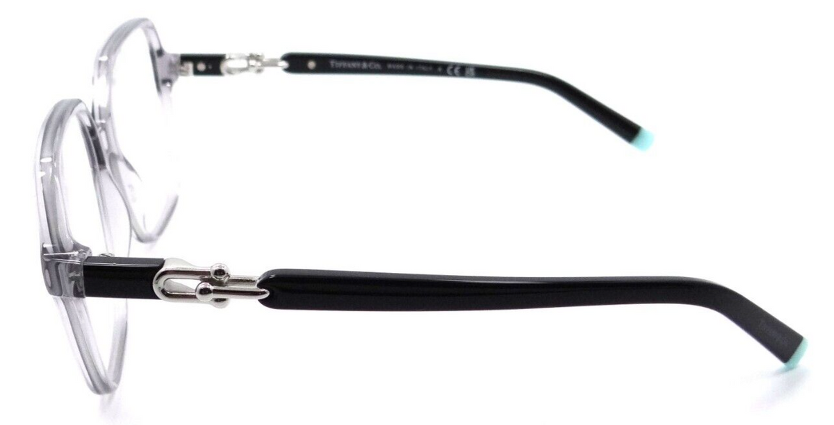 Tiffany &amp; Co Eyeglasses Frames TF 2230 8270 54-17-140 Crystal Grey Made in Italy-8056597751629-classypw.com-3