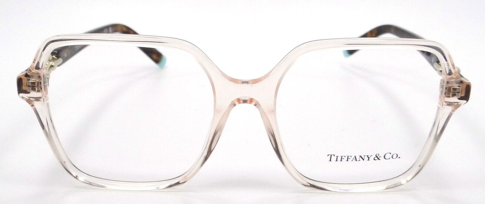 Tiffany & Co Eyeglasses Frames TF 2230 8278 52-17-140 Crystal Nude Italy-8056597751636-classypw.com-1