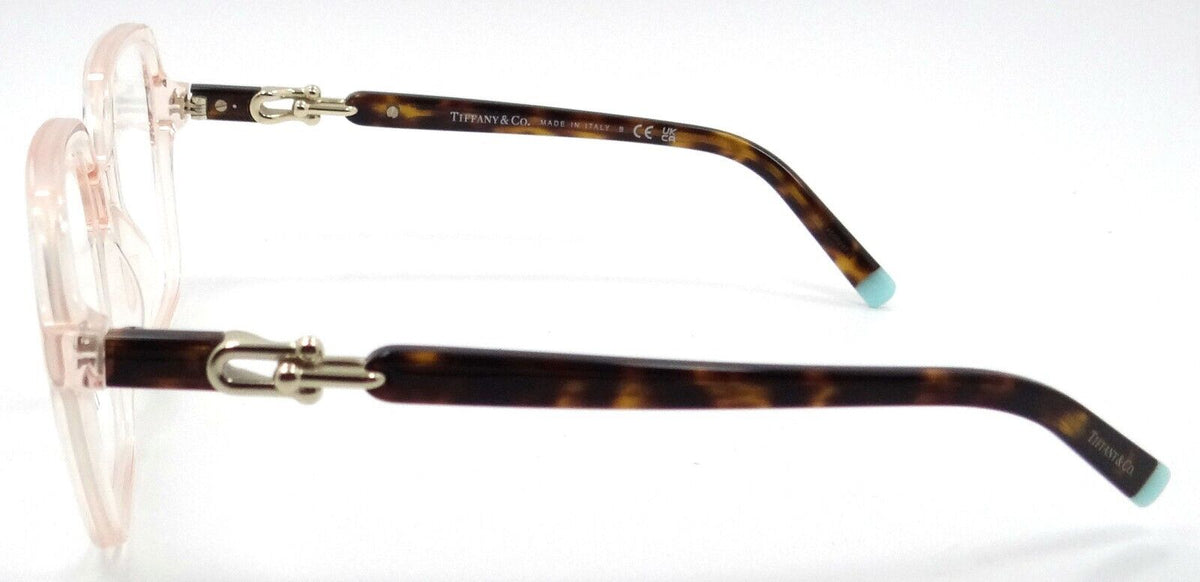 Tiffany &amp; Co Eyeglasses Frames TF 2230 8278 52-17-140 Crystal Nude Italy-8056597751636-classypw.com-3