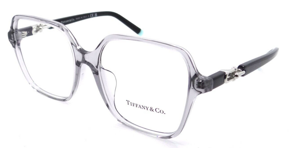Tiffany &amp; Co Eyeglasses Frames TF 2230F 8070 54-17-140 Crystal Grey Italy-8056597754309-classypw.com-1