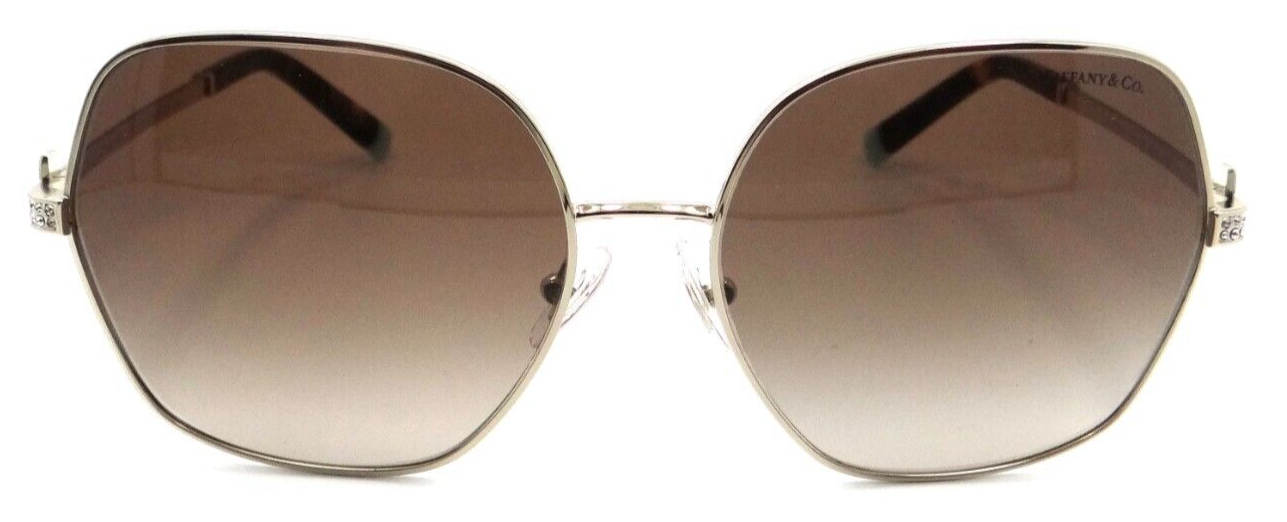 Tiffany & Co Sunglasses TF 3085B 60213B 59-16-140 Pale Gold / Brown Gradient-8056597667173-classypw.com-1