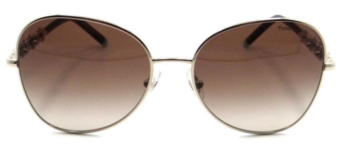 Tiffany &amp; Co Sunglasses TF 3086 60213B 57-17-140 Pale Gold / Brown Gradient-8056597751872-classypw.com-2