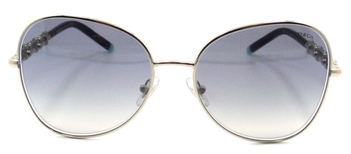 Tiffany &amp; Co Sunglasses TF 3086 61791U 57-17-140 Pale Gold /Gradient Blue Mirror-8056597751902-classypw.com-2