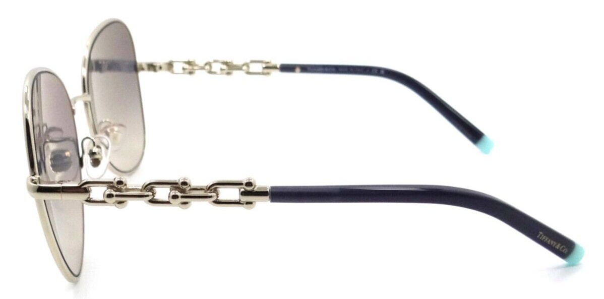 Tiffany &amp; Co Sunglasses TF 3086 61791U 57-17-140 Pale Gold /Gradient Blue Mirror-8056597751902-classypw.com-3