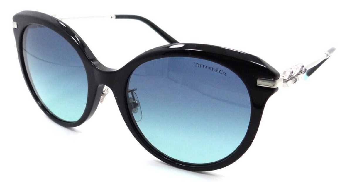 Tiffany &amp; Co Sunglasses TF 4189BF 800195 55-19-140 Black / Azure Gradient Blue-8056597602280-classypw.com-1