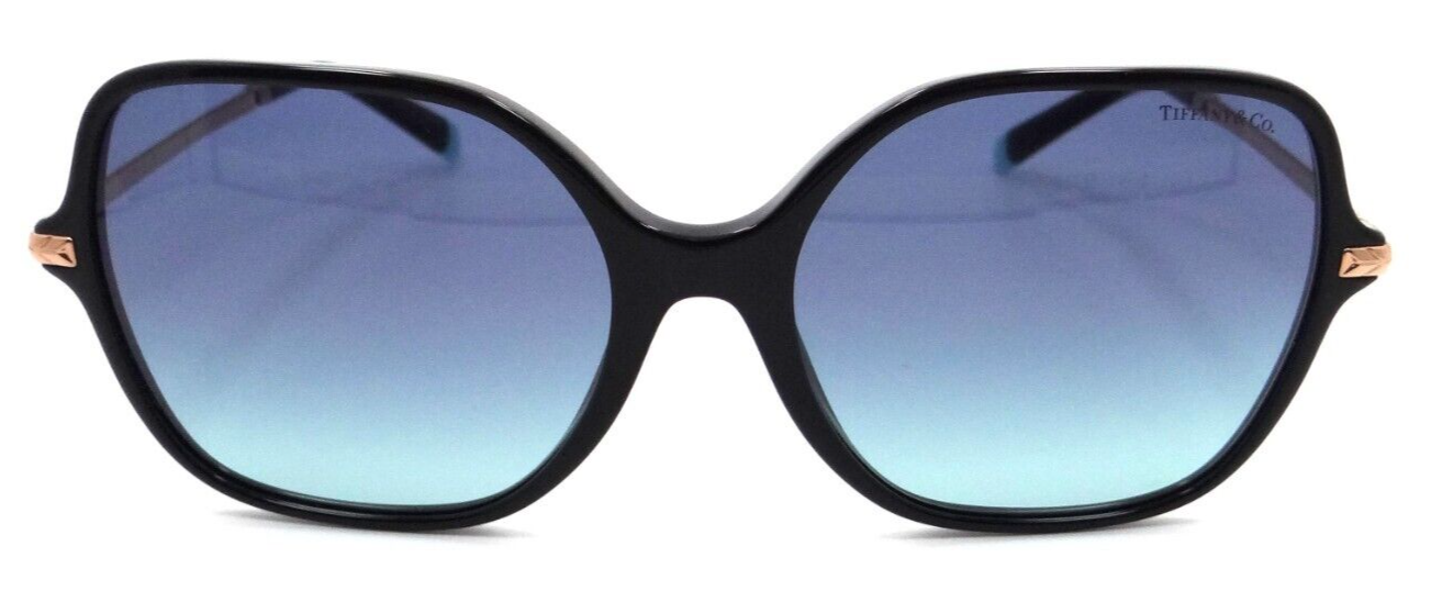 Tiffany & Co Sunglasses TF 4191 80019S 57-17-140 Black / Azure Gradient Italy-8056597600415-classypw.com-1