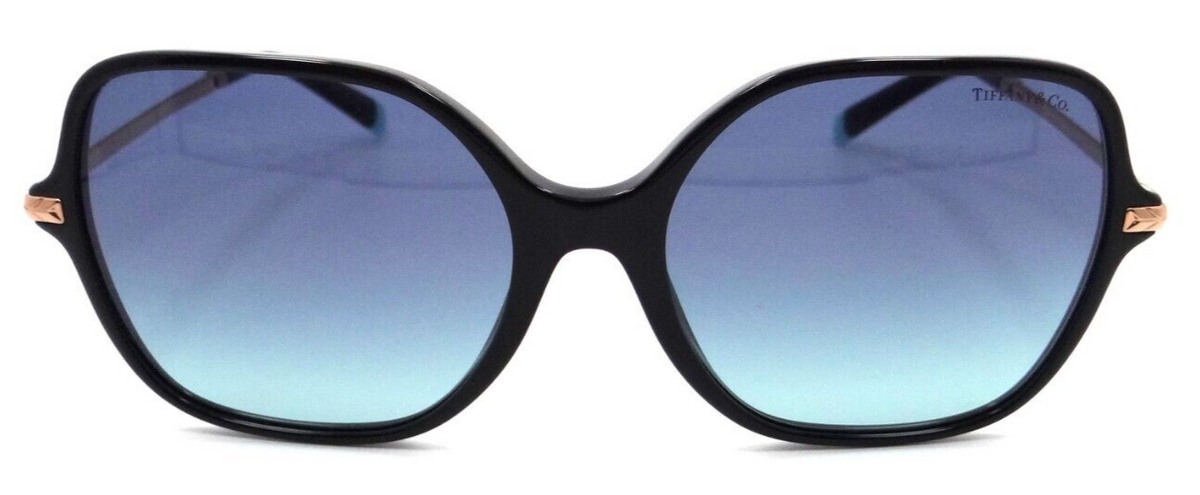 Tiffany &amp; Co Sunglasses TF 4191 80019S 57-17-140 Black / Azure Gradient Italy-8056597600415-classypw.com-2