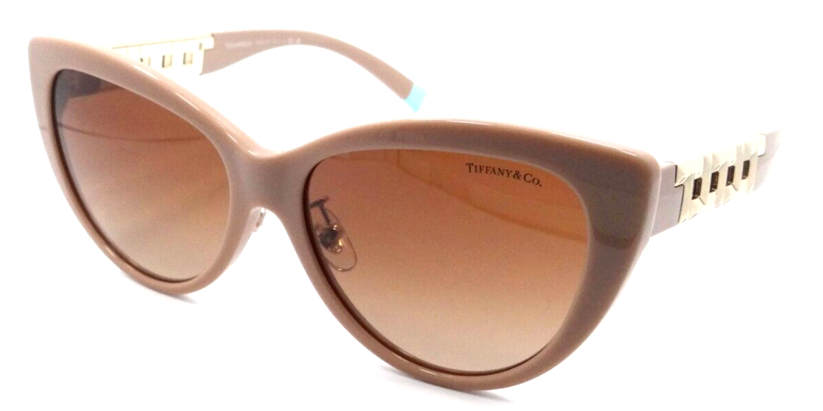 Tiffany &amp; Co Sunglasses TF 4196F 83523B 56-16-140 Solid Nude / Brown Gradient-8056597752640-classypw.com-1