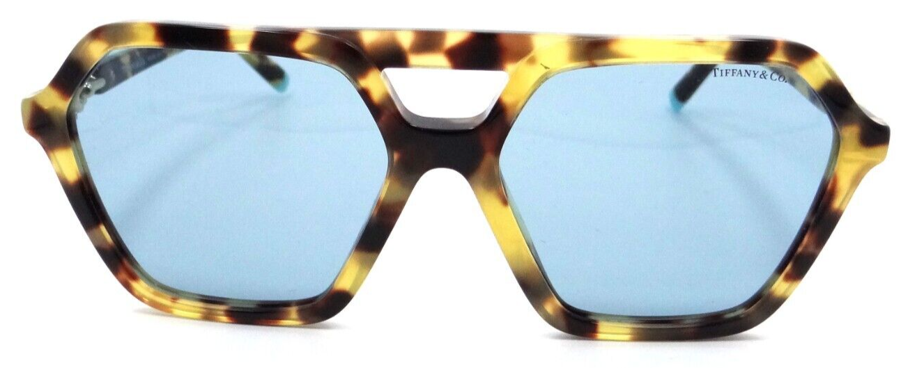 Tiffany & Co Sunglasses TF 4198 806480 58-17-140 Yellow Havana / Blue Italy
