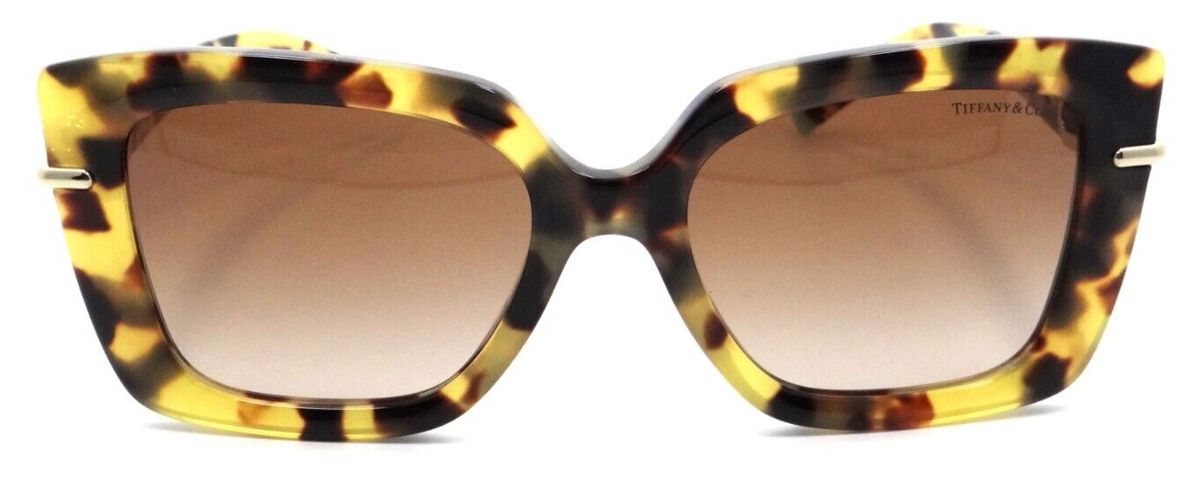 Tiffany & Co Sunglasses TF 4199 80643B 53-18-140 Yellow Havana / Brown Gradient-8056597752732-classypw.com-2