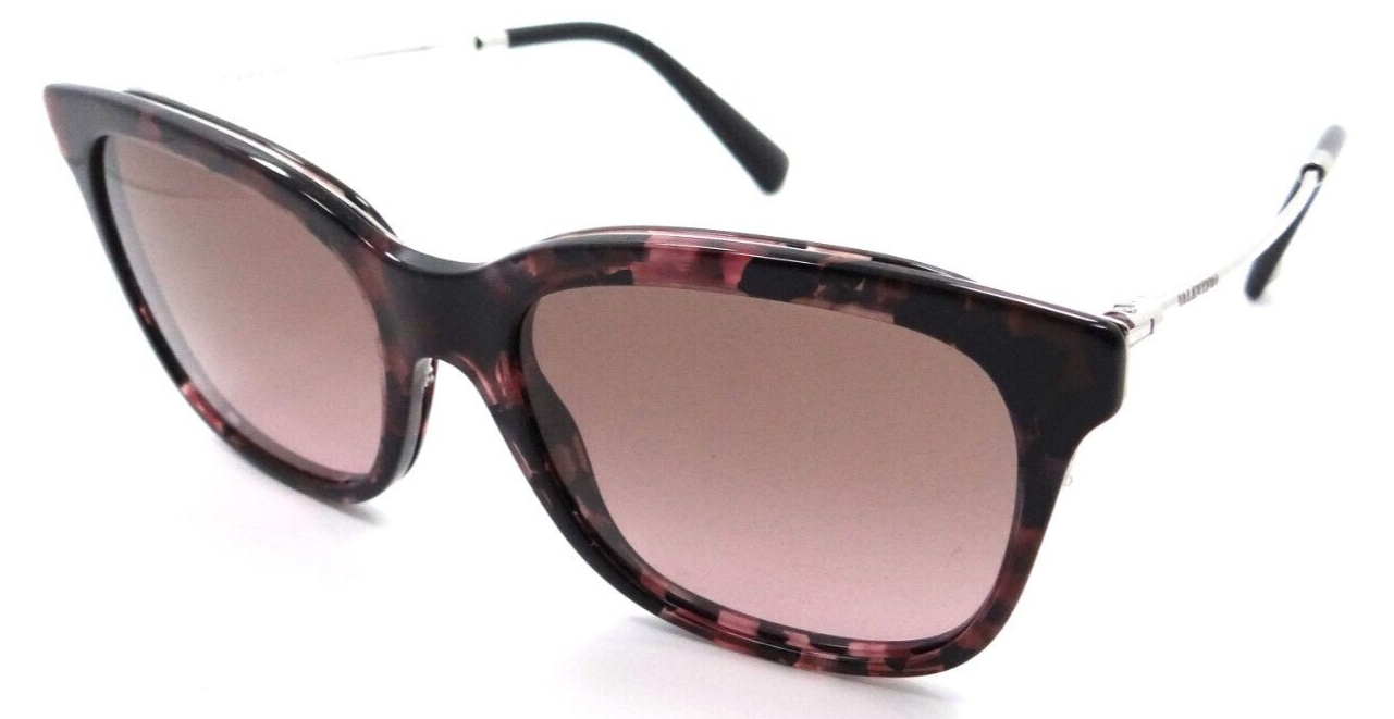 Valentino Sunglasses VA 2011 3006/14 54-18-140 Pink Havana/Violet Gradient Brown-8053672774009-classypw.com-1