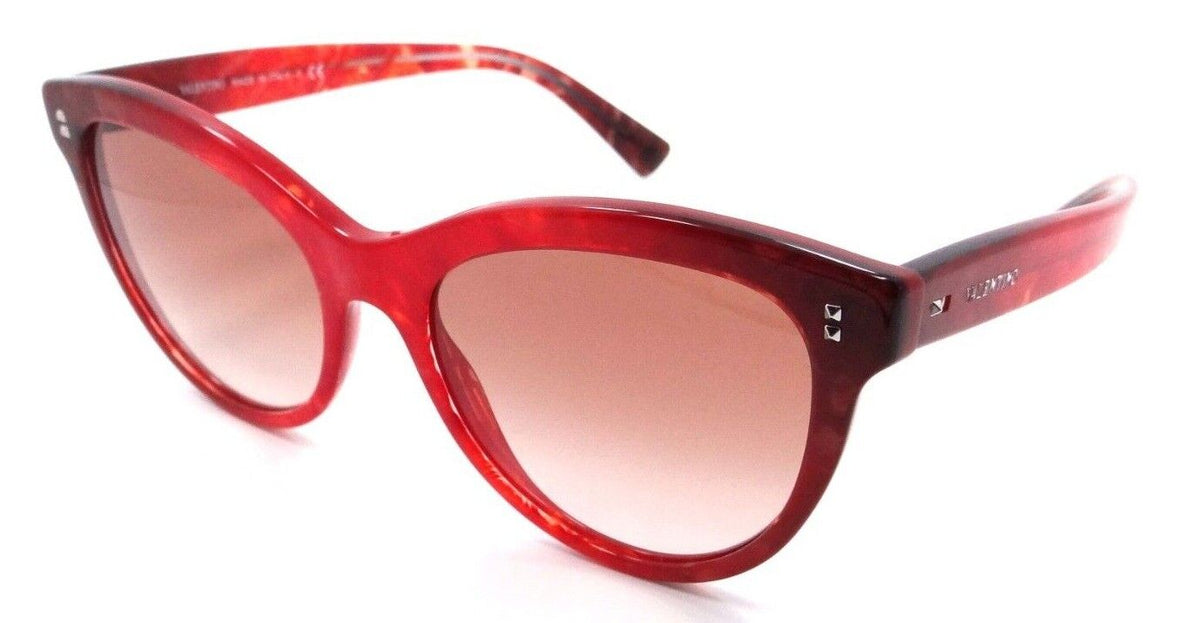Valentino Sunglasses VA 4013 5033/13 54-18-140 Marble Red / Brown Gradient Italy-8053672737516-classypw.com-1