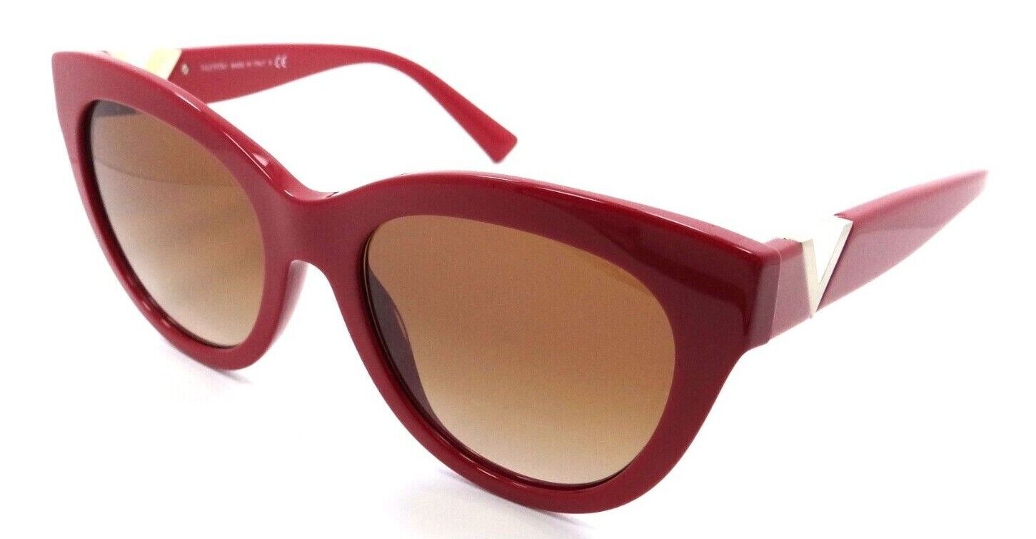 Valentino Sunglasses VA 4089 5110/13 54-19-140 Red / Brown Gradient Italy-8056597387729-classypw.com-1