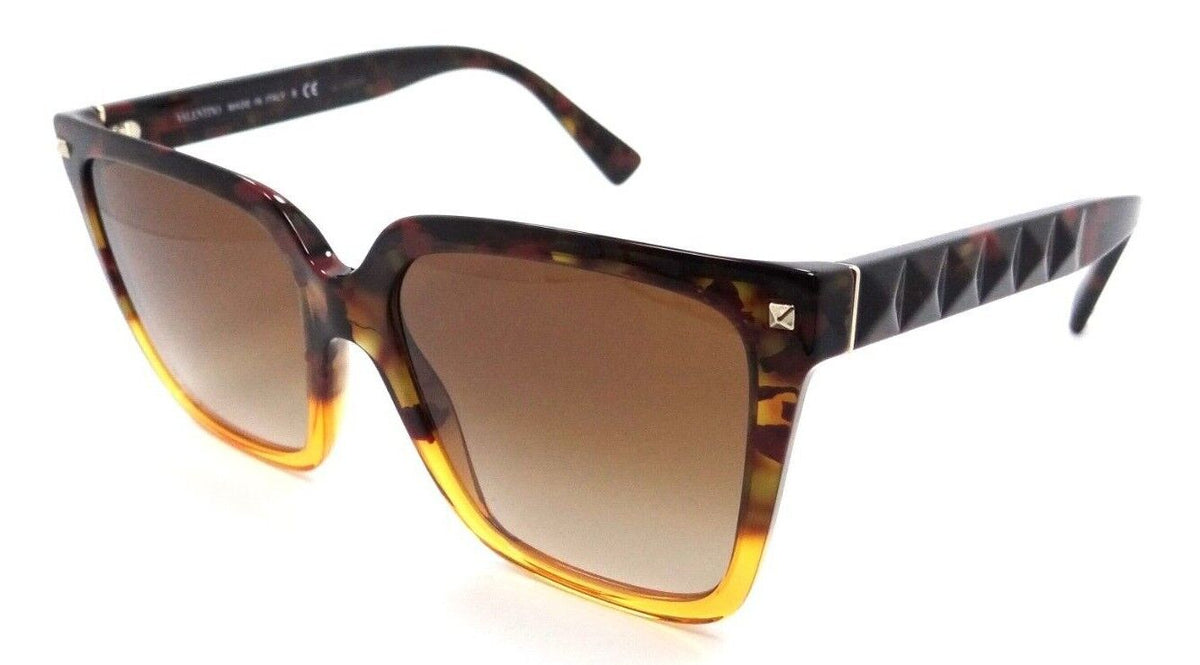 Valentino Sunglasses VA 4098 5190/13 55-17-145 Havana Gradient Orange / Brown Gr-8056597525008-classypw.com-1