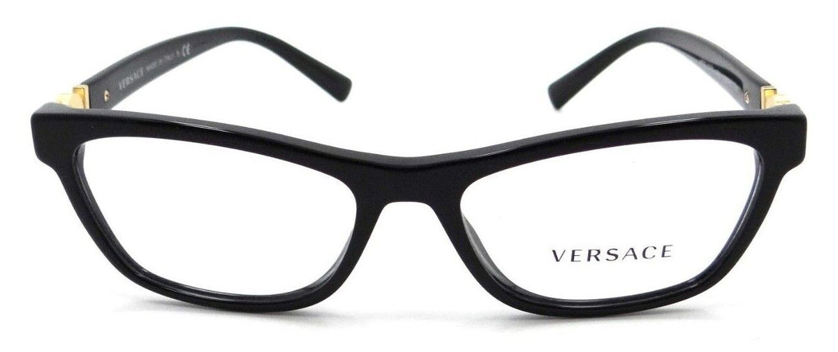 Versace Eyeglasses Frames VE 3272 GB1 52-16-140 Black Made in Italy-8056597049108-classypw.com-2
