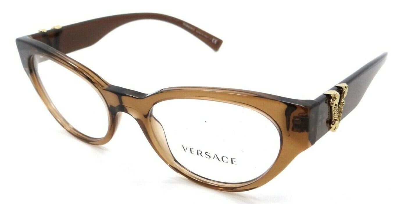 Versace Eyeglasses Frames VE 3282 5028 51-19-140 Transparent Brown Italy-8056597159654-classypw.com-1