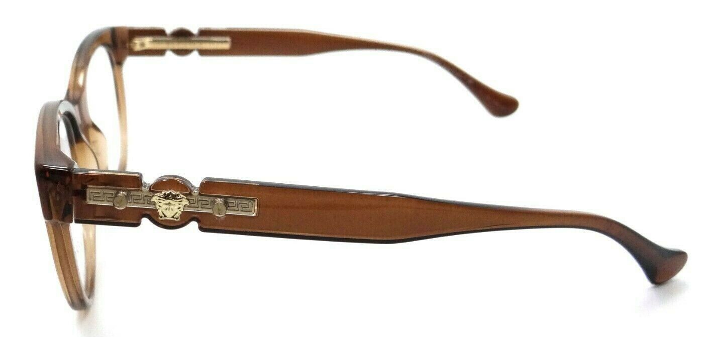 Versace Eyeglasses Frames VE 3304 5028 51-18-140 Transparent Brown Made in Italy-8056597535878-classypw.com-3
