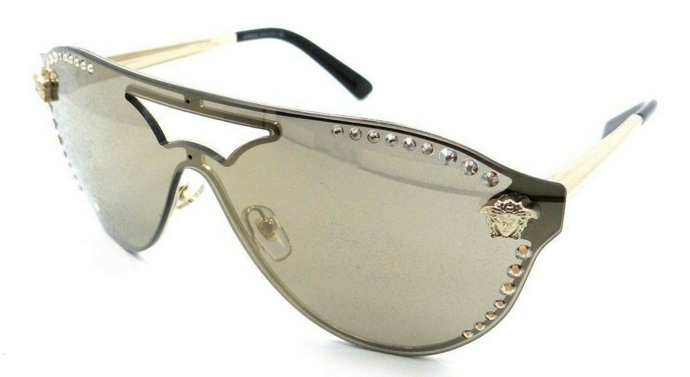 Versace Sunglasses VE 2161B 1252/5A 42-xx-140 Pale Gold /Light Brown Mirror Gold-8053672852622-classypw.com-1
