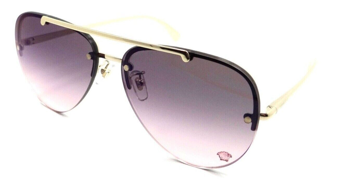Versace Sunglasses VE 2231 1252/H9 60-14-140 Pale Gold / Grey Pink Gradient-8056597384742-classypw.com-1