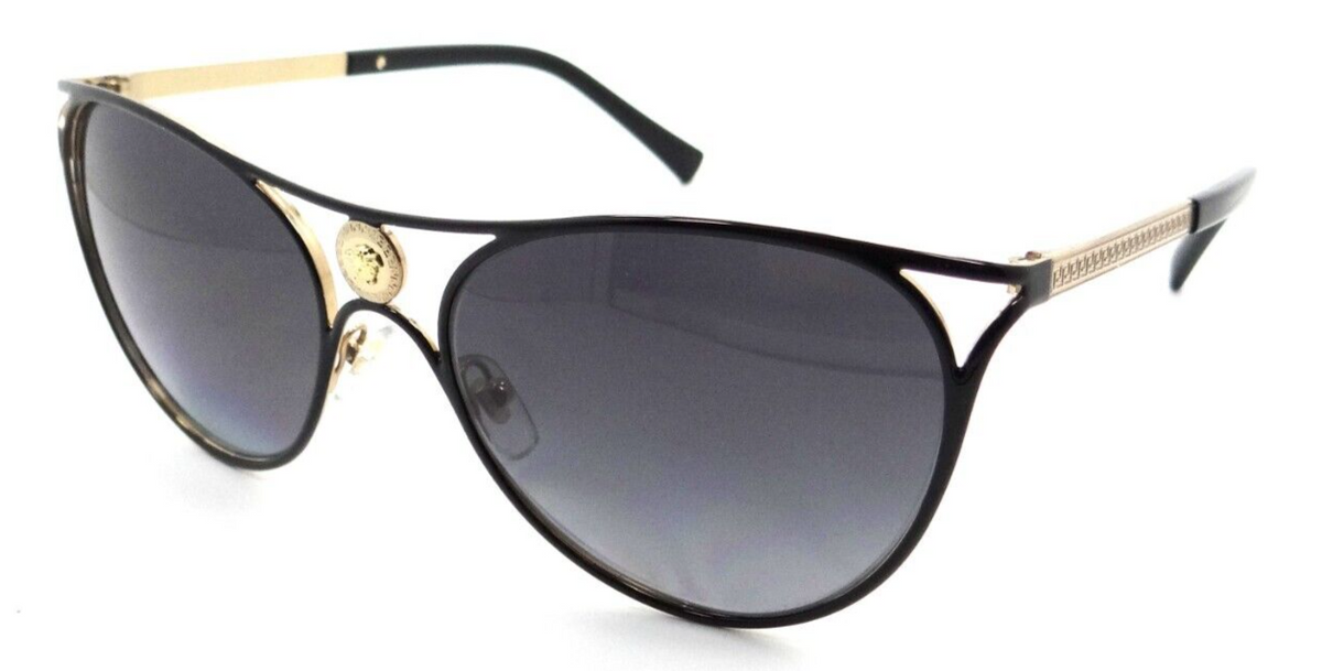 Versace Sunglasses VE 2237 1433/T3 57-19-140 Black / Grey Gradient Polarized-8056597522663-classypw.com-1