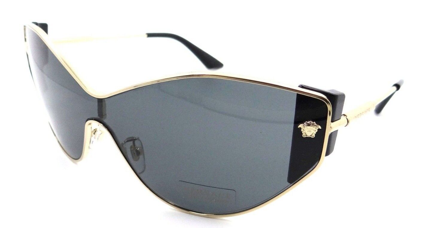 Versace Sunglasses VE 2239 1002/87 47-xx-135 Gold / Grey Made in Italy-8056597533201-classypw.com-1