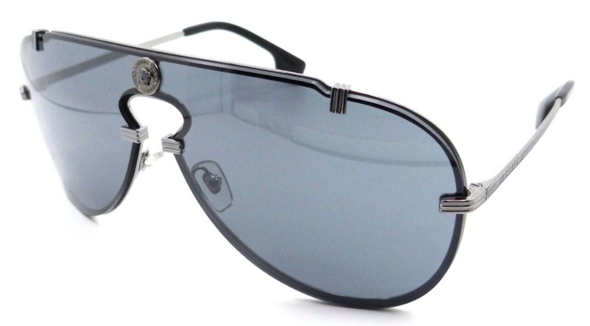 Versace Sunglasses VE 2243 1001/6G 43-xx-140 Gunmetal / Grey Mirror Black Italy