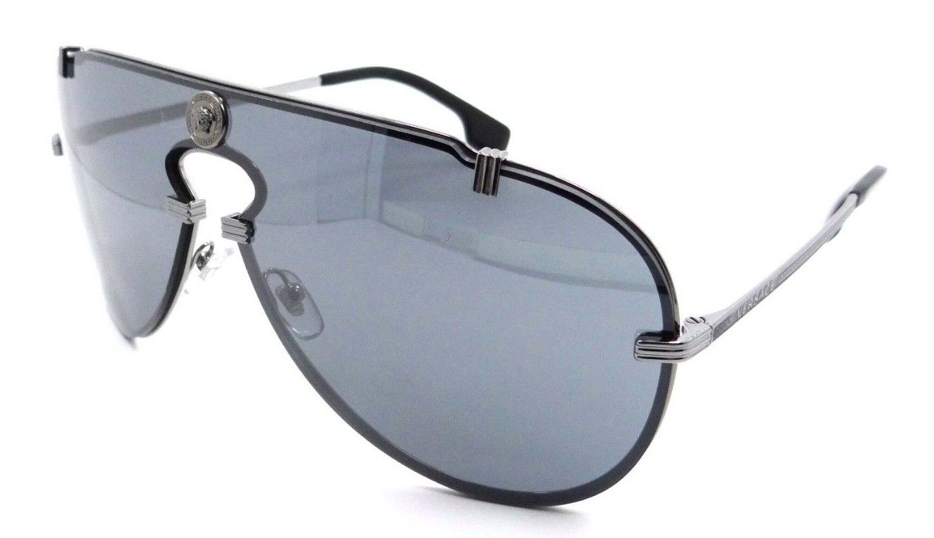 Versace Sunglasses VE 2243 1001/6G 43-xx-140 Gunmetal / Grey Mirror Italy-8056597640237-classypw.com-1