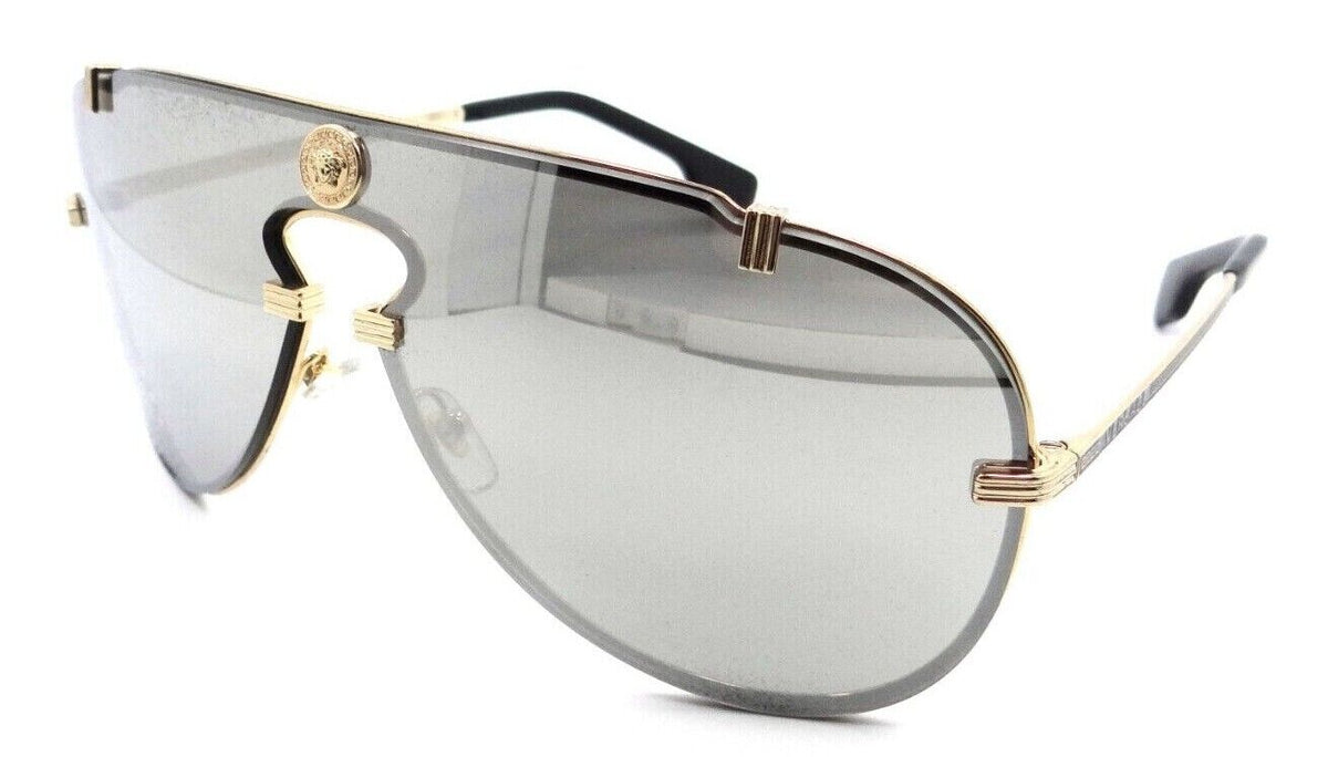 Versace Sunglasses VE 2243 1002/6G 43-xx-140 Gold / Grey Mirror Made in Italy-8056597640244-classypw.com-1